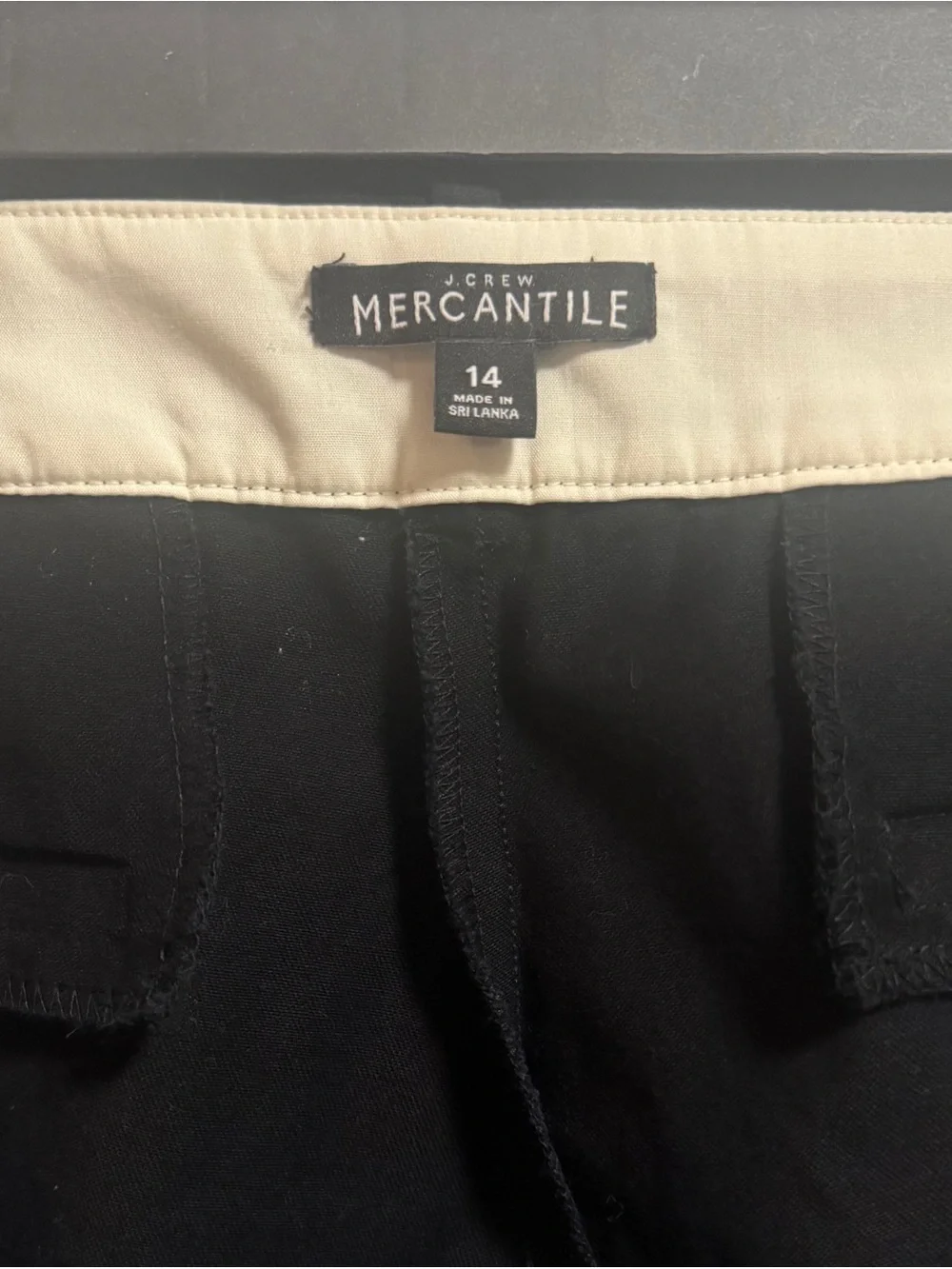 J.Crew Mercantile Black Pants - 14